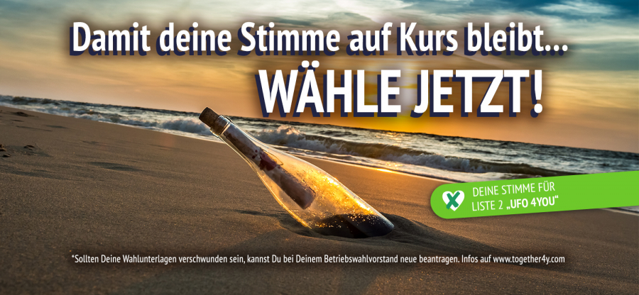 Deine Stimme für Liste 2 “UFO 4You”