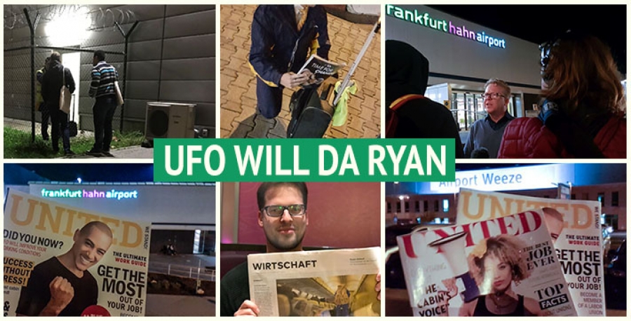 UFO fordert Ryanair zu Tarifverhandlungen auf