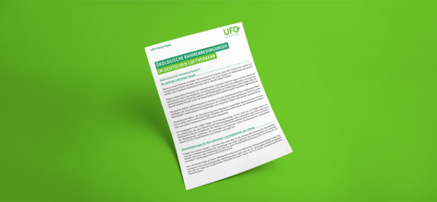 Policy Paper: Ökologische Rahmenbedingungen im deutschen Luftverkehr